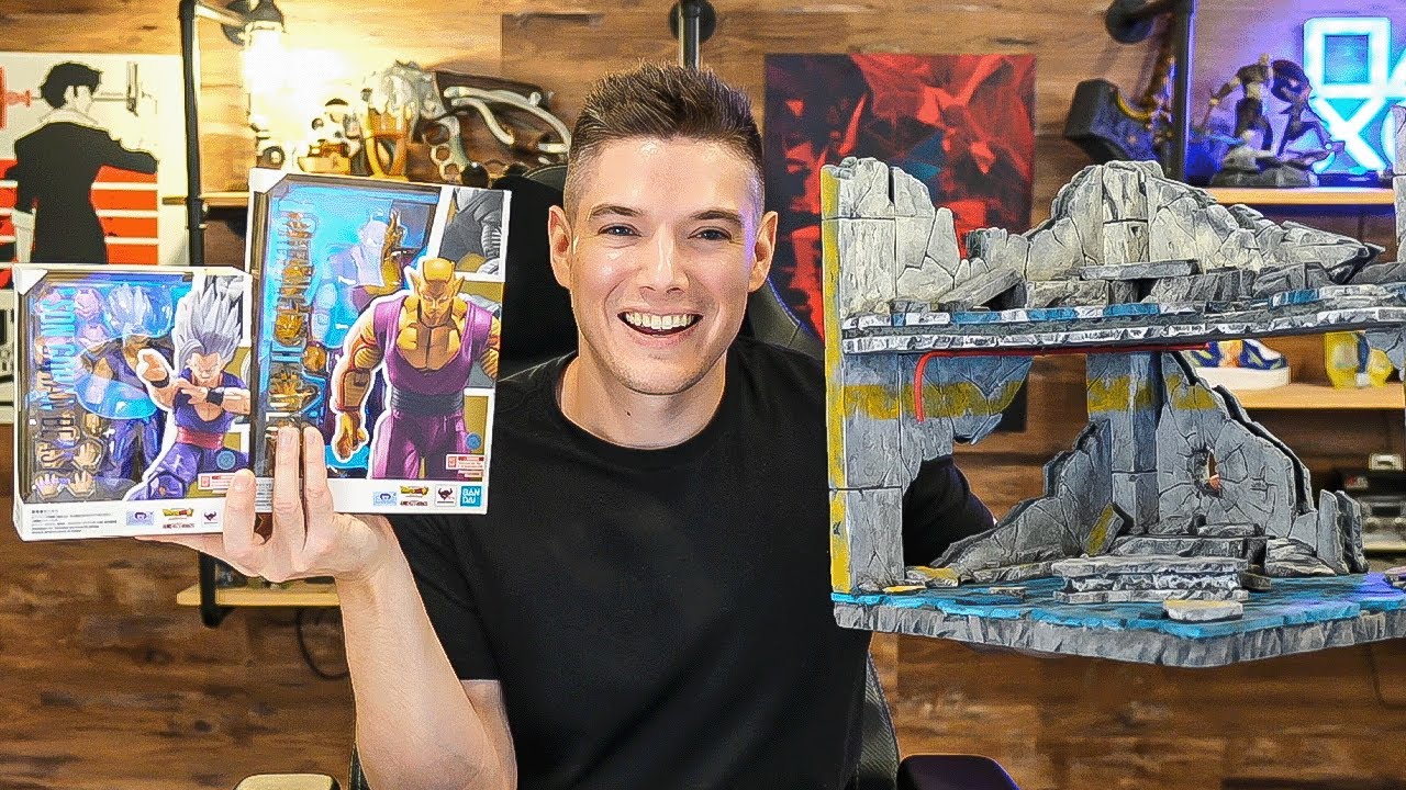 Beast Gohan / Orange Piccolo & NEW Custom Figuarts Diorama Dragon Ball Z SH Figuarts Unboxing!