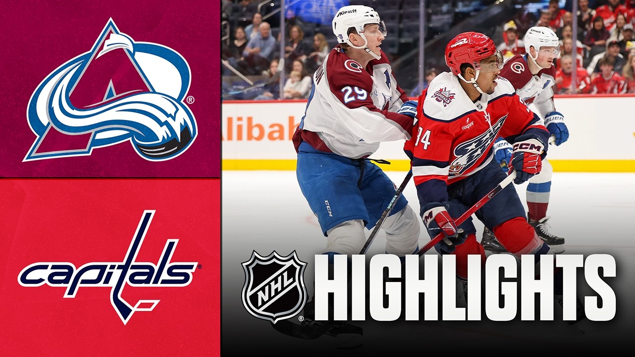 Avalanche vs. Capitals | NHL Highlights | March 22, 2026