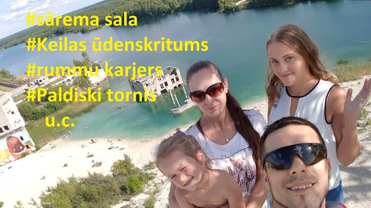 AR ĢIMENI UZ SĀREMĀ SALU. RUMMU KARJERS. IGAUNIJA