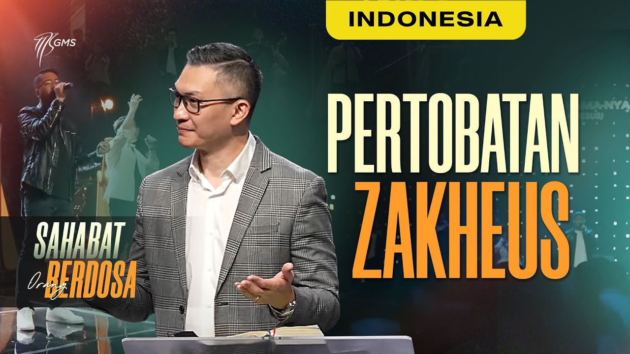 Ibadah Minggu | Sahabat Orang Berdosa : Pertobatan Zakheus (Official Philip Mantofa)
