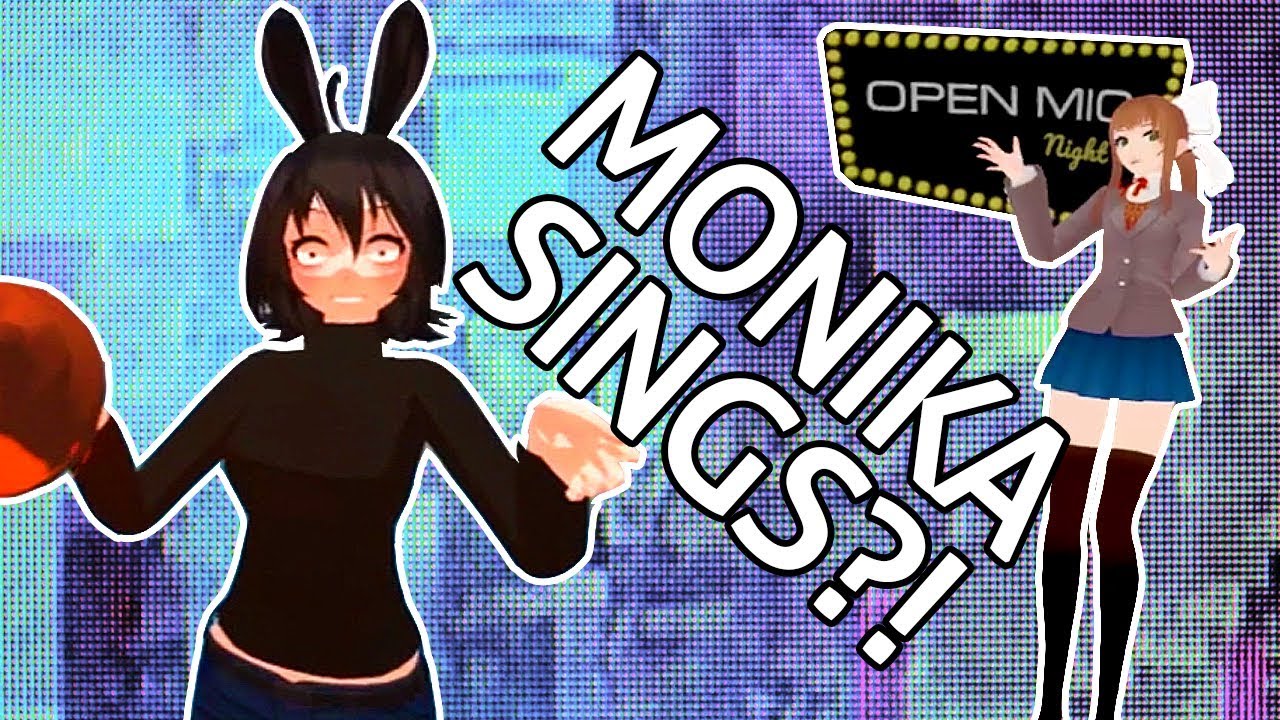 Monika Forced to Sing and Shizzuie's God-Tier Laugh (VRChat with Monika, Shizzuie, and others)