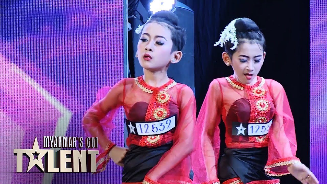 Thar Toe Amhwar Moe Phyo: Auditions | Myanmar's Got Talent 2019
