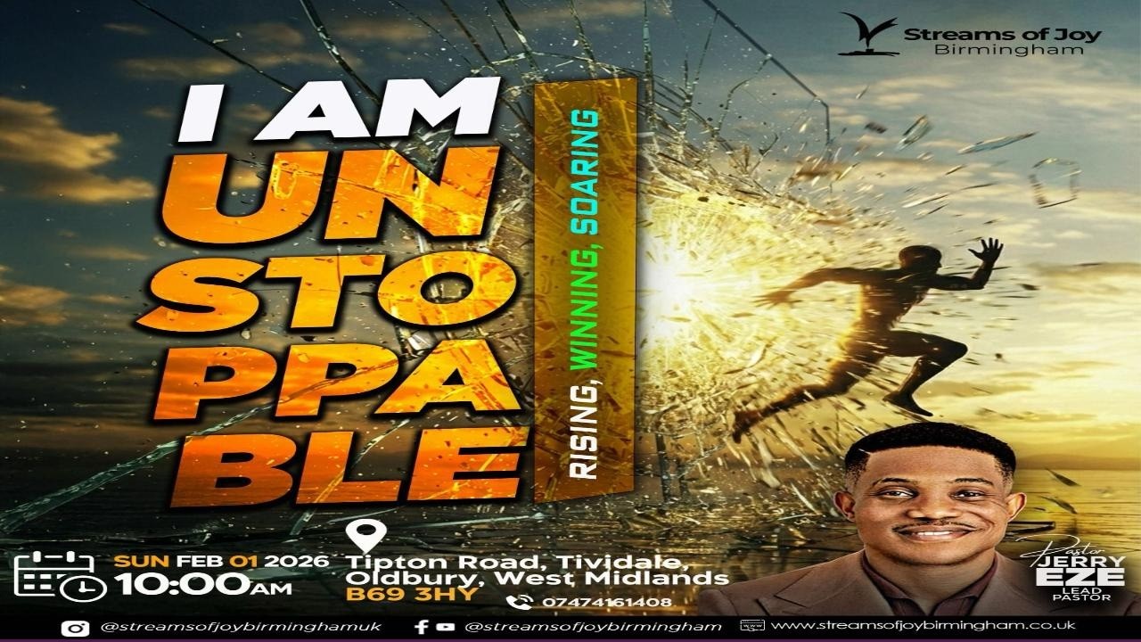 I AM UNSTOPPABLE - RISING, WINNING, SOARING! || SUNDAY SERVICE || 1ST FEBRUARY 2026