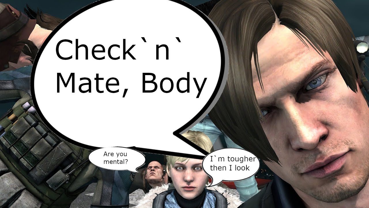 Resident Evil 6 - All command voices, taunts and another lines