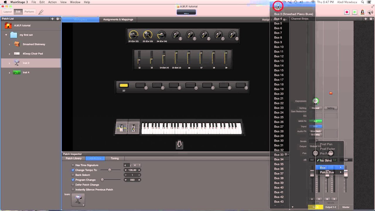 Intro To MainStage 3 - Part 2 - (Beginners Guide)