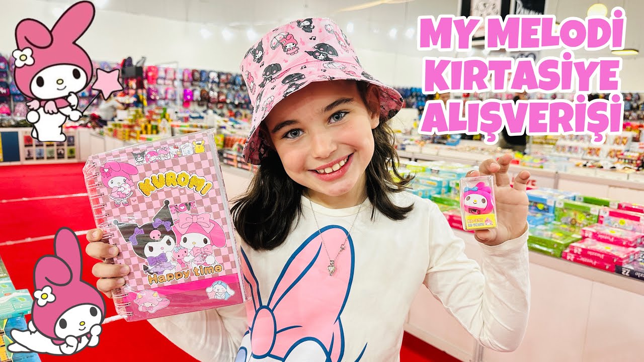 MY MELODİ OLAN BÜTÜN KIRTASİYE ÜRÜNLERİNİ SEPETE ATALIM !! KIRTASİYE ALIŞVERİŞ CHALLENGE!!