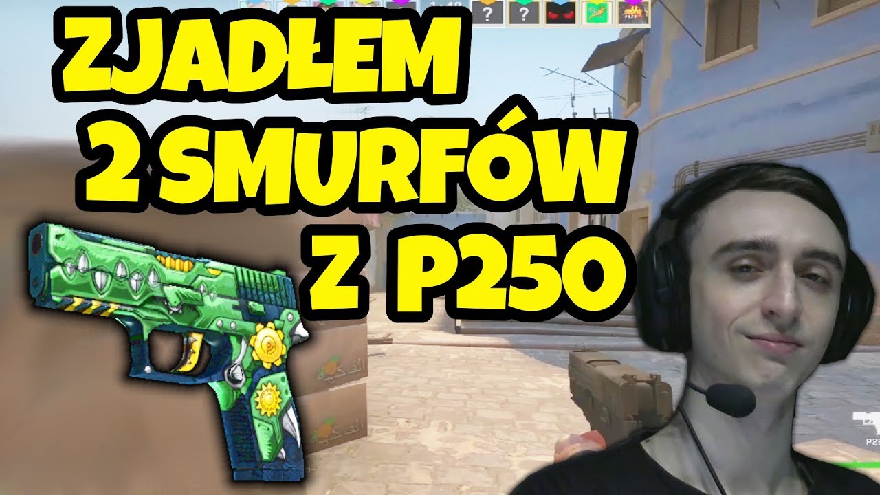 TYLKO P250 - STRZELIŁEM 30+ FRAGÓW! [CS:GO]