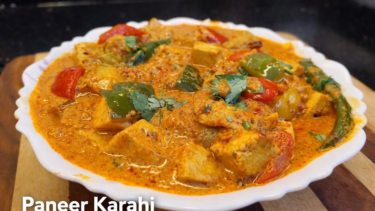 देसी तड़के वाली पनीर कढ़ाही||paneer recipe||