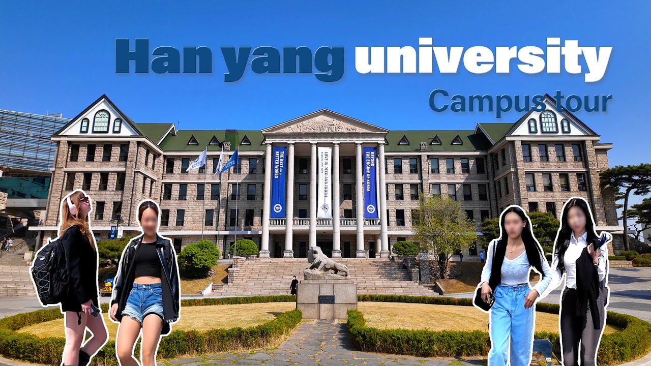 🌸🌸같이 걷는 한양대 서울 캠퍼스 투어 | Hanyang University Seoul Campus Tour | 4k HDR | KOREA College
