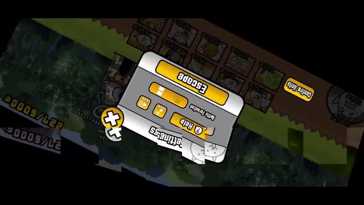Playing battle cats doing ul