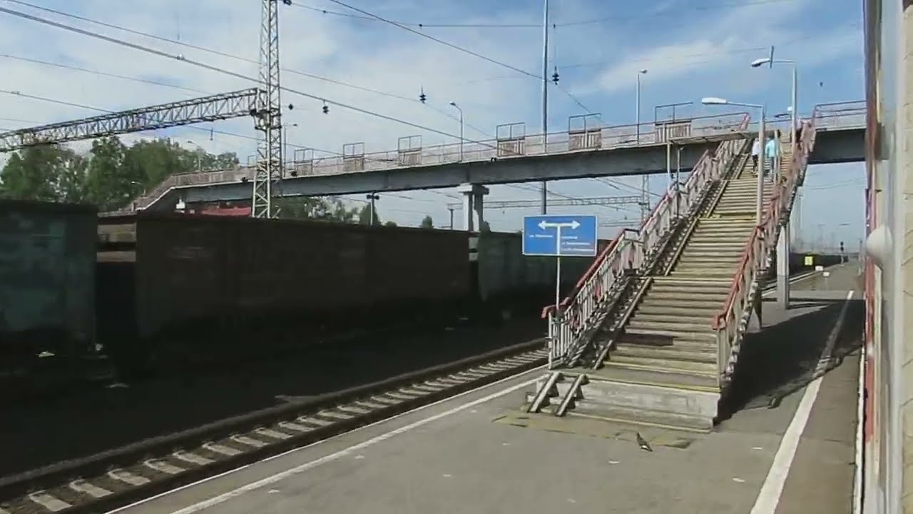 Томусинская - Новокузнецк из окна электропоезда