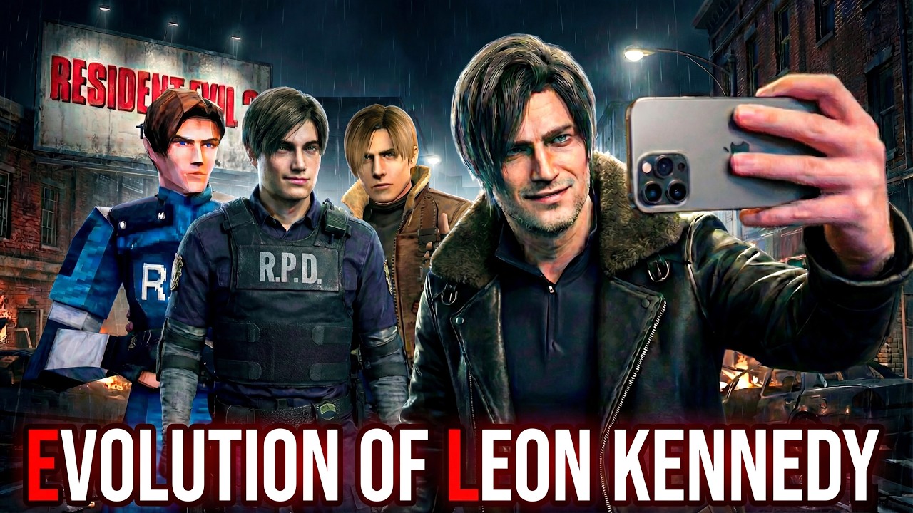Леон из RE9 и все Леоны из Resident Evil: тогда и сейчас (2026) | Последние селфи (переосмысленны...