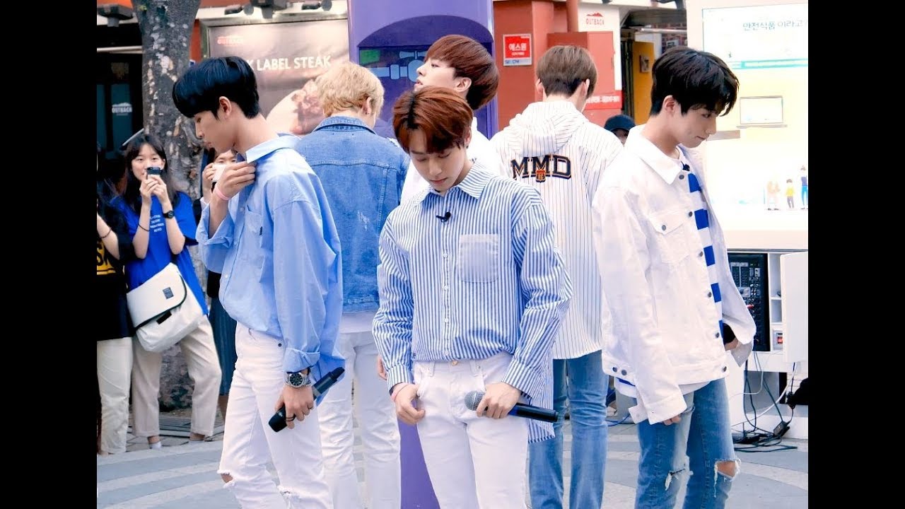 [4K] 180507 알비덥보이즈 RBW BOYZ - BAD BOY @신촌 아리수스트로 버스킹 직캠 Fancam