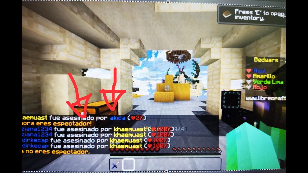 Somos tan buenos que nos llaman hackers |  bedwars competitivo