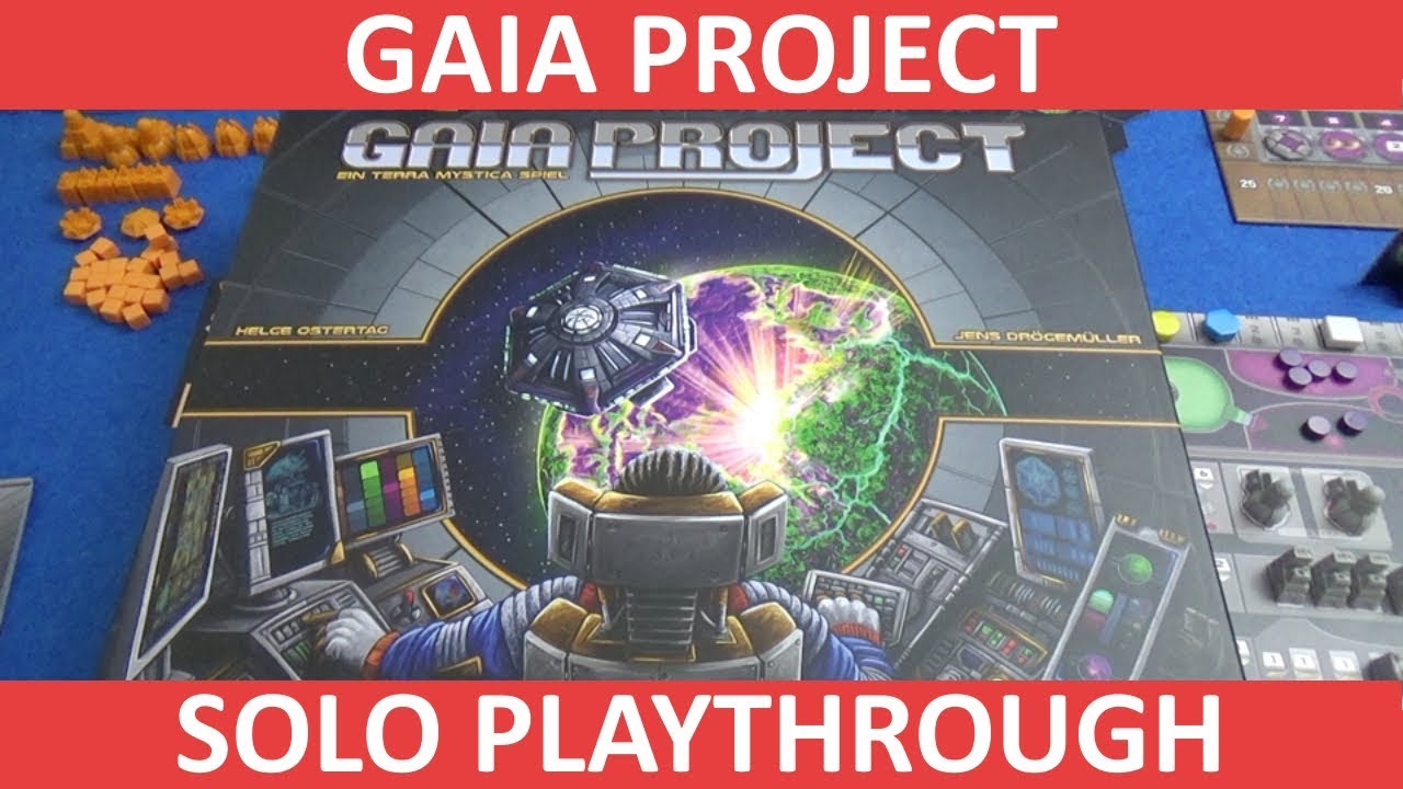 Gaia Project - Solo Playthrough