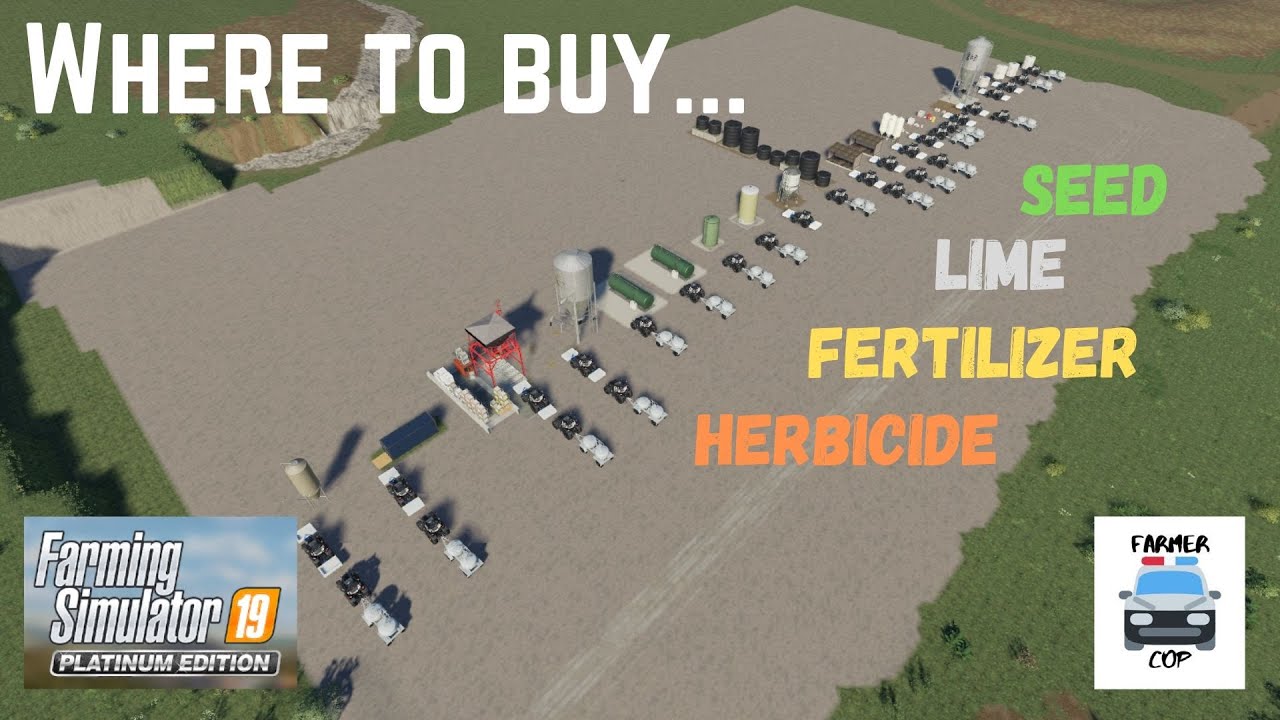 BEST WAYS TO BUY SUPPLIES!! - Farming Simulator 19