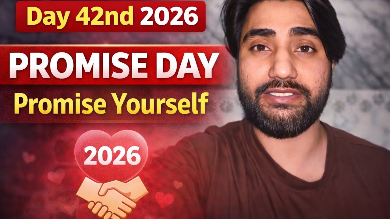 Day 42nd 2026 || Promise Day 🥺❤️‍🩹 || Promise Yourself 