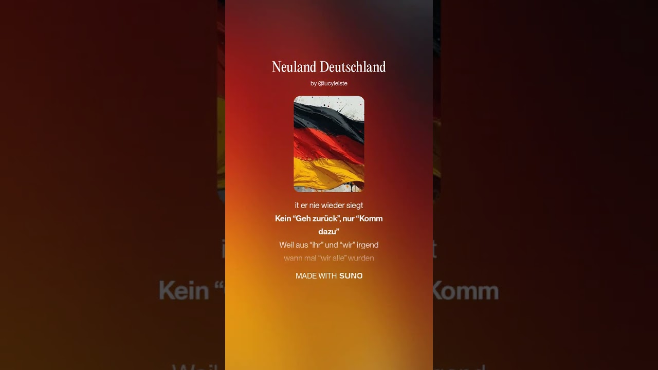 Neuland - Deutschland #musik #music #song #lyric #deutsch #new #musikentdecken