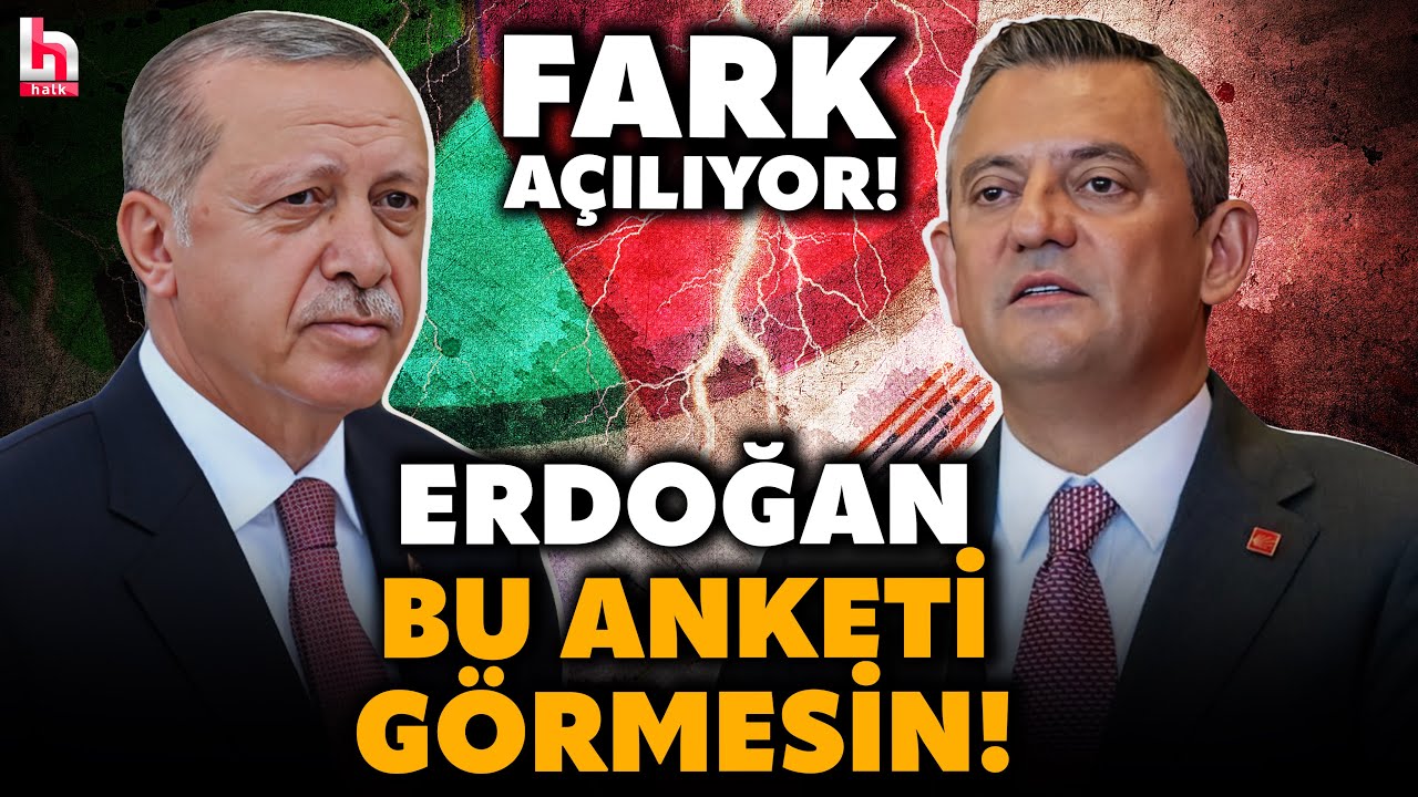 SARSICI ANKET! Bu pazar milletvekili se&ccedil;imi olsa... CHP'den AKP'ye 4 puanlık fark!