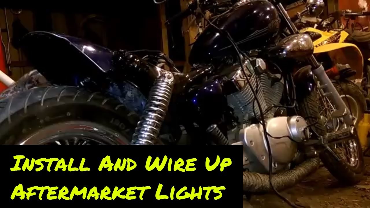 How To Install Aftermarket LED Indicators / Turn signals On A Motorcycle | Bobber Build