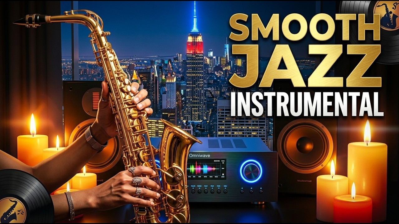 Smooth Jazz & Soulful R&B Radio 🎧 Chill Lounge Beats for Relaxation, Study & Focus Nights🎶🎧
