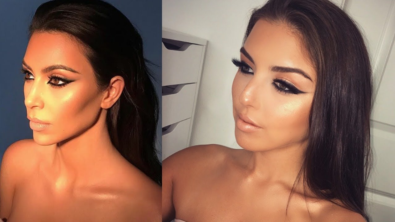 Kim Kardashian Inspired Makeup Tutorial | Tanya Cheban