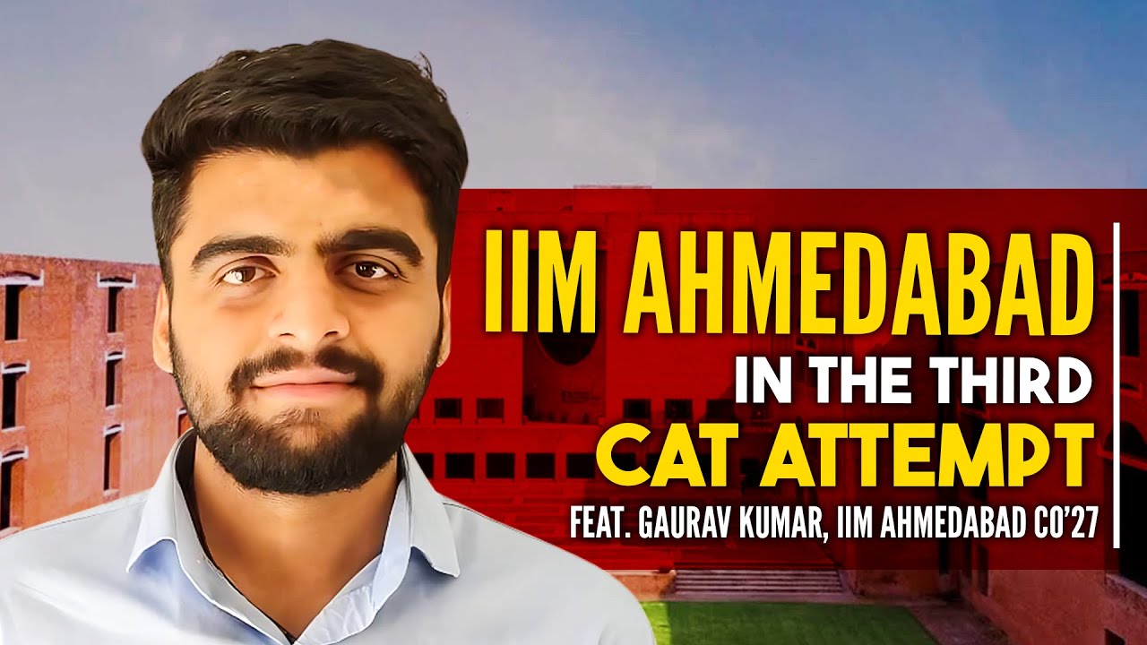 IIM Ahmedabad panelists grilled him in the interview, but he still converted the call