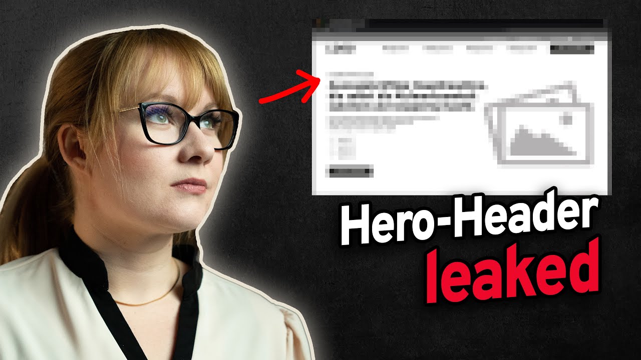 So strukturierst du deinen perfekten Website Hero-Header