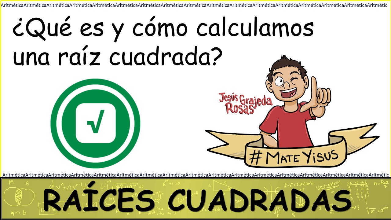 Raíz cuadrada. Introducción y raíces de números de 3 y 4 cifras. Parte 1