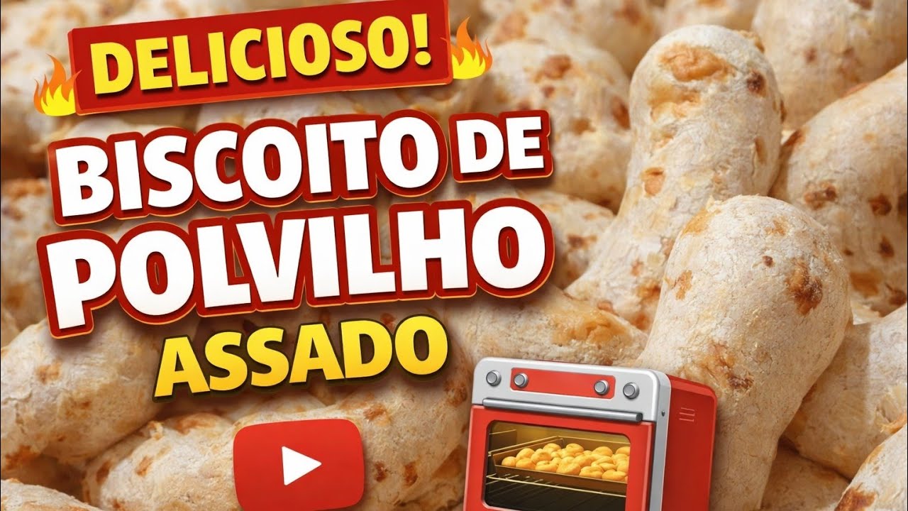 Biscoito assado de polvilho 