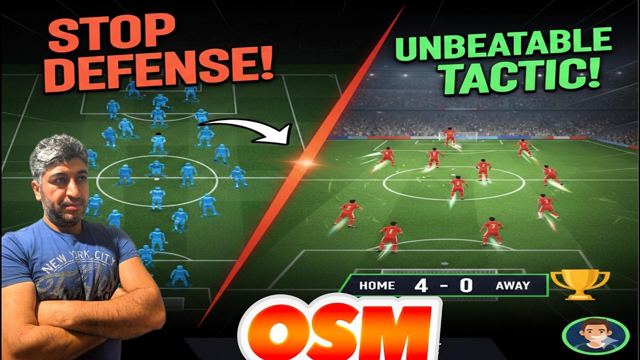 OSM 2026 Anti Taktikler: 532, 541, 451, 631 4231 Anti Taktikleri #osm #onlinesoccermanager 