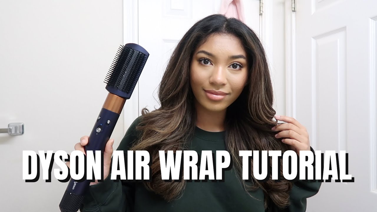 DYSON AIRWRAP TUTORIAL ON CURLY HAIR