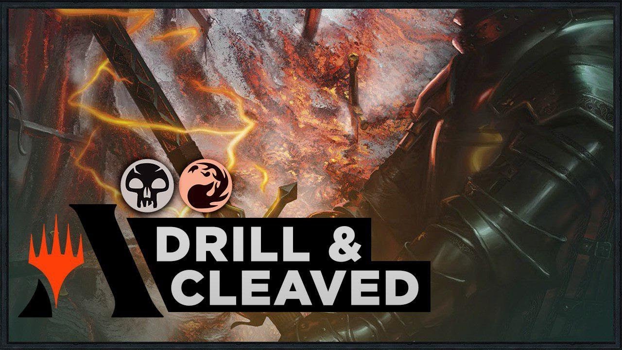 Drill & Cleaved | Throne of Eldraine Standard Deck (MTG Arena)