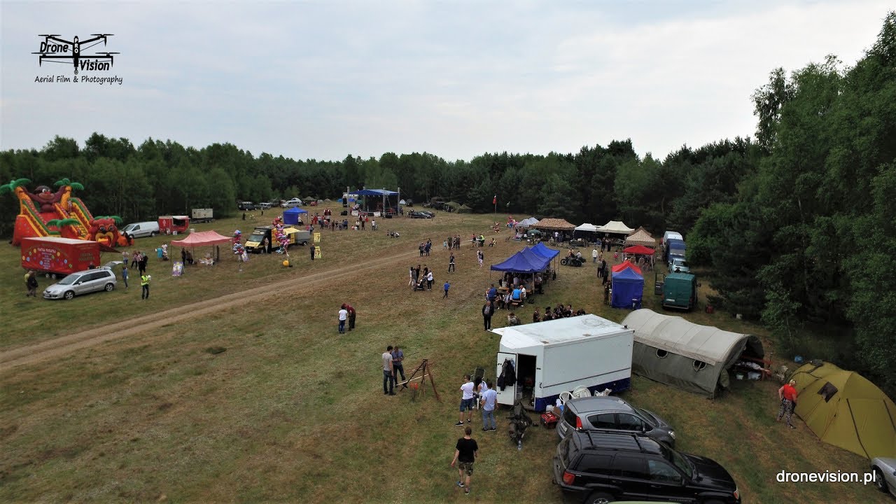 Konecki Piknik Militarny widziany z drona Drone Vision Pro(dronevision.pl)