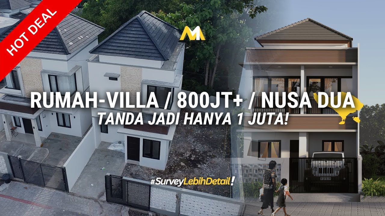 HOME-VILLA CLUSTER BARU PALING UNTUNG BUAT DI BELI SKRG DI BALI! BARU LAUNCHING SUDAH LAKU PULUHAN!