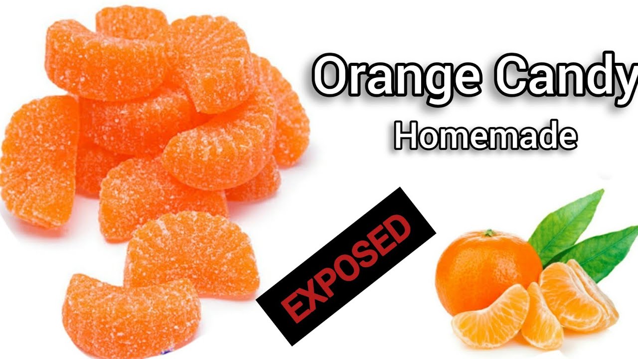 Orange Candy Recipe || How to Make Orange Candy At Home || Homemade Orange Candy by FooD HuT