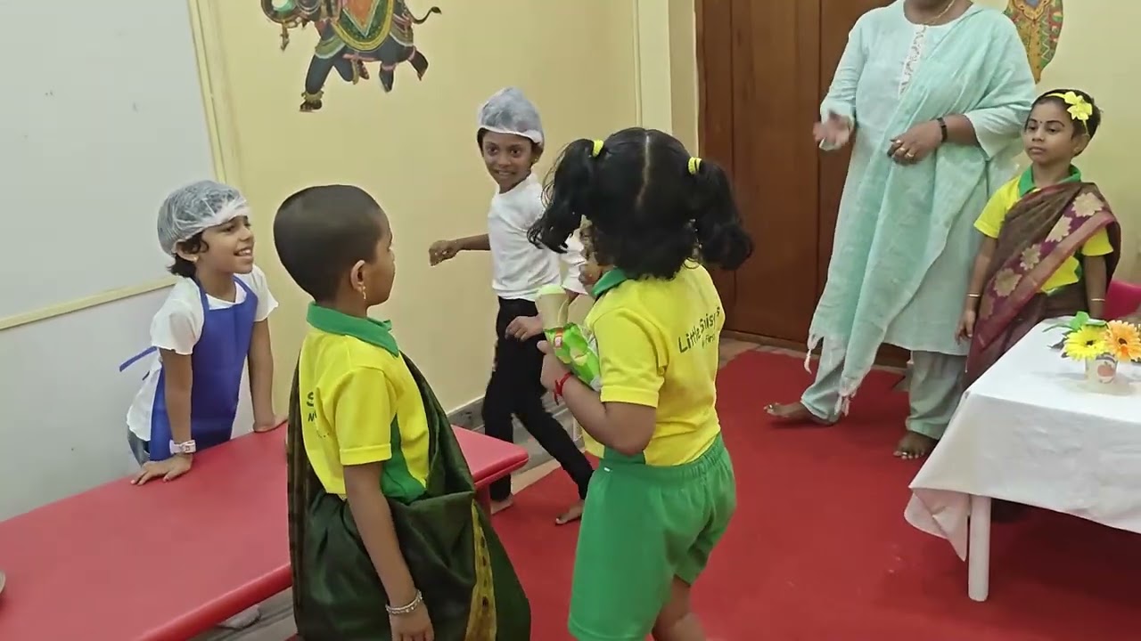 EAT HEALTHY, STAY HEALTHY SKIT @ LITTLE SHISHYAS PRESCHOOL