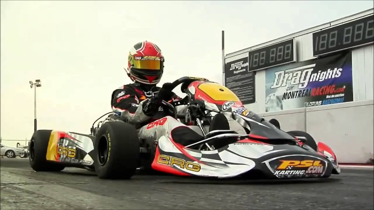go kart (kz2) vs ferrari challenge stradale