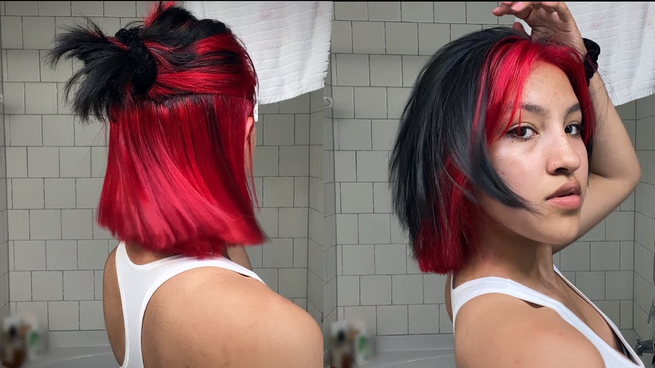 Pintándome el cabello sola