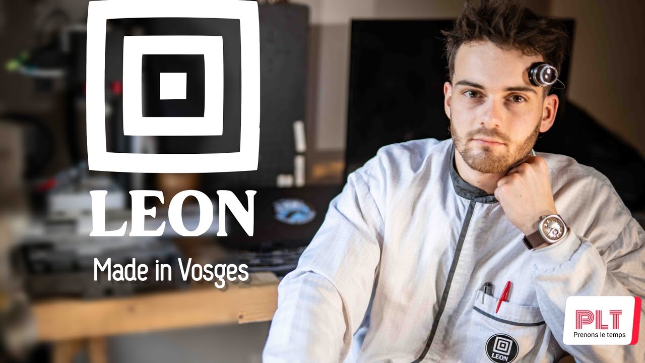 LEON montre automatique faite mains made in France ! #horlogerie #montres #madeinfrance