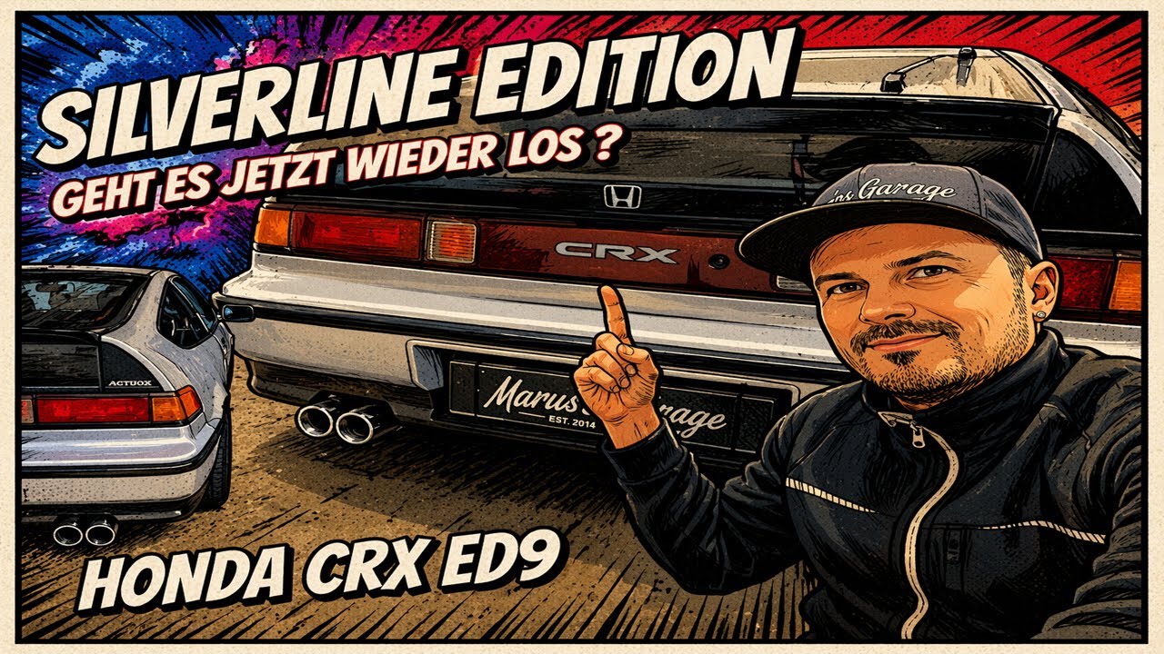 endlich neue CRX Videos ???  CRX ED9 Kundenprojekt | Silverline Edition