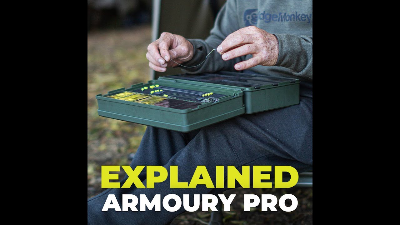 RidgeMonkey Armoury PRO Tackle Box szerel&eacute;kes t&aacute;rol&oacute; egys&eacute;g