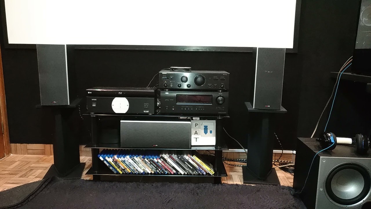 integrado Onkyo A-803 + Polk áudio monitor 40 (Elephants on Ice skates)