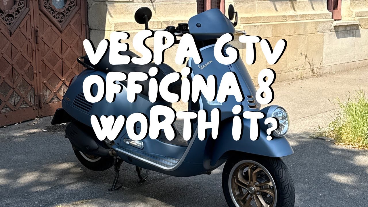 YOU WON’T BELIEVE THIS VESPA! GTV OFFICINA 8 FIRST IMPRESSION