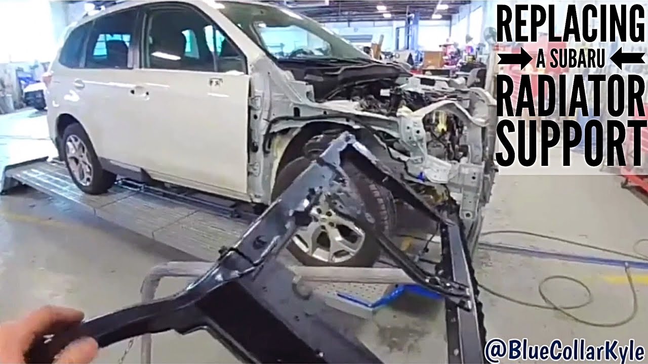 Replacing A Subaru Radiator Support