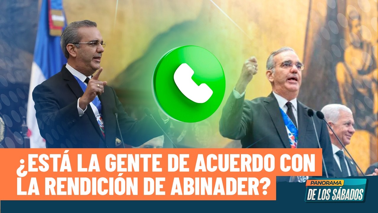 Arremeten contra el presidente Abinader por su rendición de cuentas