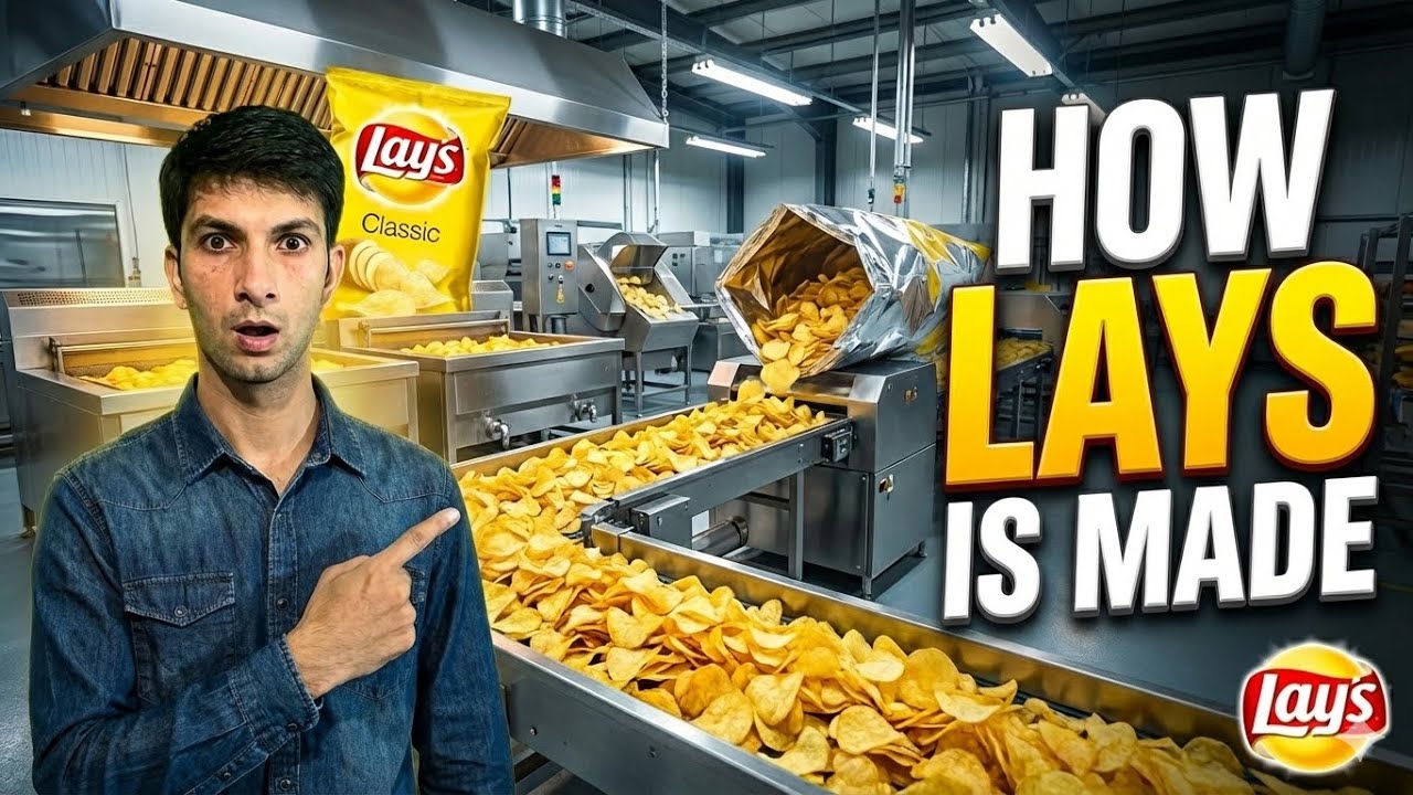 How Lays Chips Are Made Inside the Factory | Real Process Explained