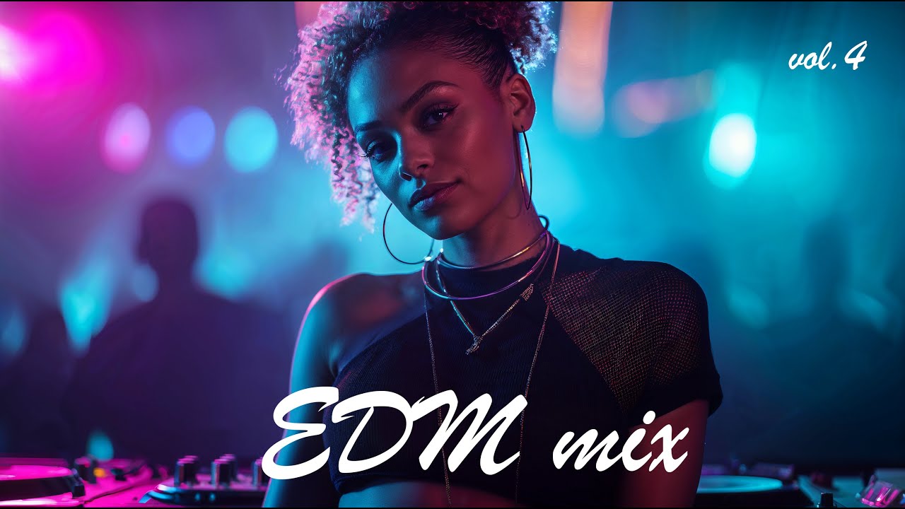 Гипнотическая DJ Девушка Танцует Под Мощные EDM Биты Клуба 🔥