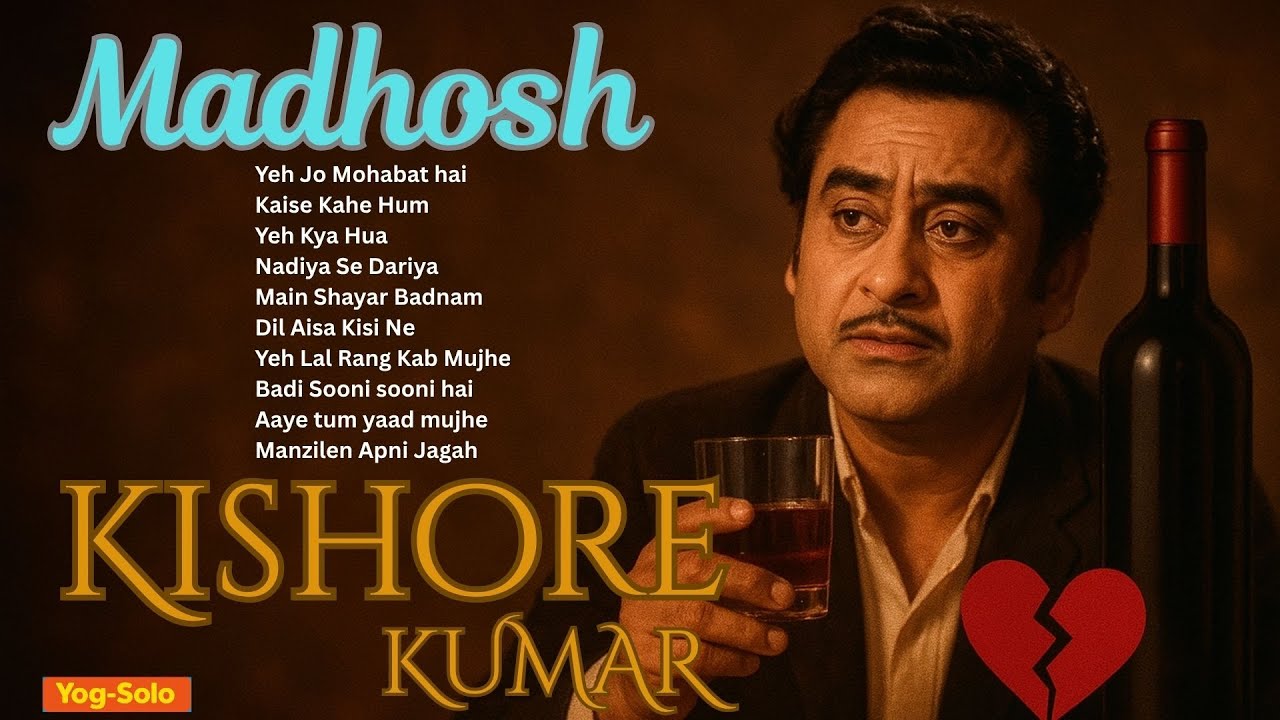 Kishore Kumar’s Sharaabi Solos: Songs of Betrayal & Broken Hearts  ¦ Sharaabi Ballads