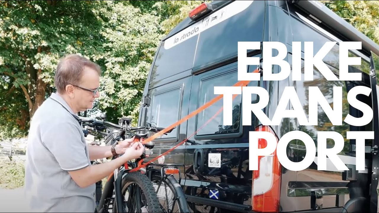 E-Bike Transport mit dem Kastenwagen - Atera Strada DL 3 - 12V Ladetechnik